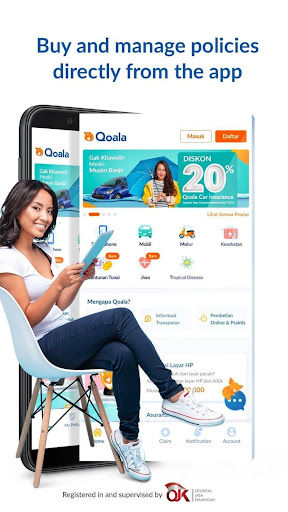 Android application Qoala screenshort