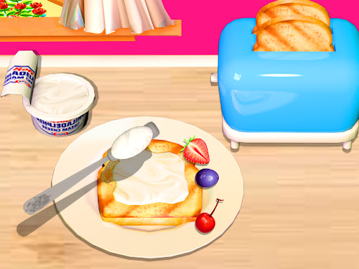 Food Games: Cook Breakfast 3D Screen 3