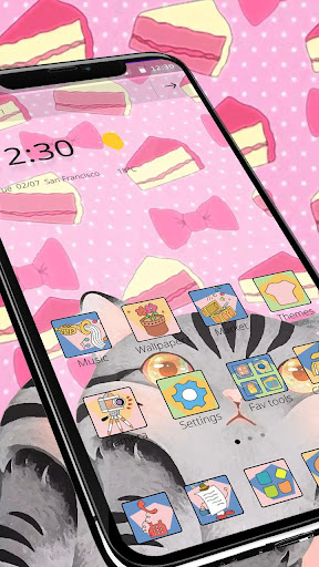 Cute kitty theme list Screenshot 3 - AppWisp.com