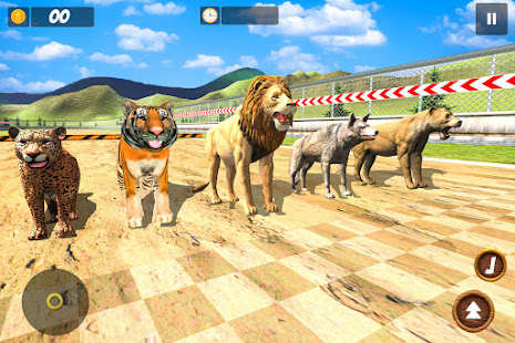 Animal Racing Simulator: Wild Animals Race Game 1.1 APK screenshots 7