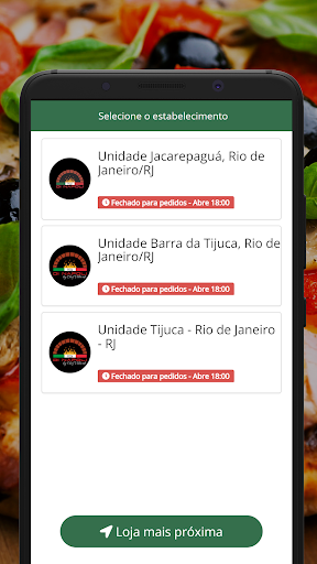 Android application Pizza Di Napoli screenshort