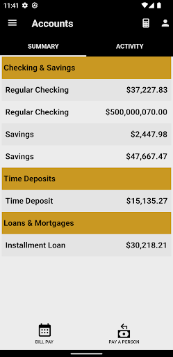 Crowell State Bank Mobile Screen 3