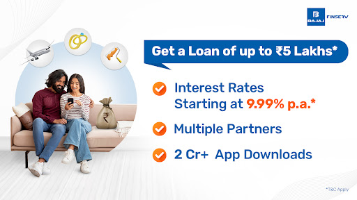 Android application Bajaj Finserv Markets Loan App screenshort