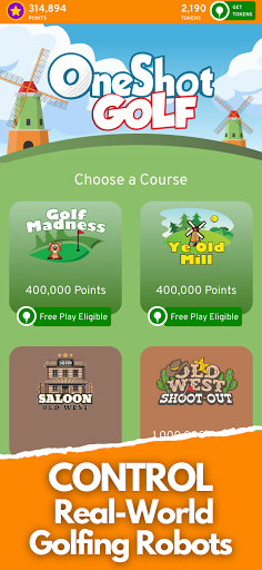 OneShot Golf screenshots 1