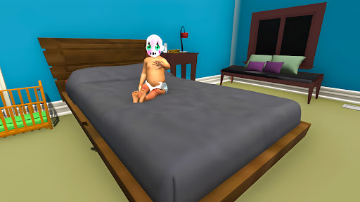 Scary Baby In Pink Horror Game Screen 3