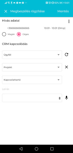 Europroof Start – CRM Screen 3