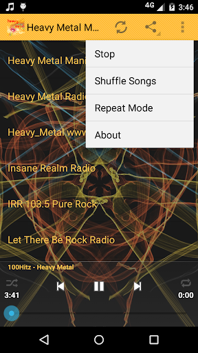 Heavy Metal Music ONLINE Screen 3