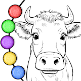 Animals Coloring Book For Kids icon