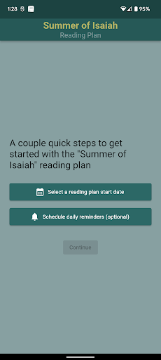 Android application Summer of Isaiah screenshort