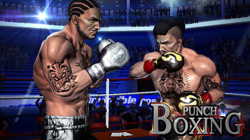 Punch de boxe 3D