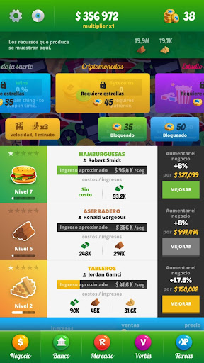 Vista previa de la aplicación