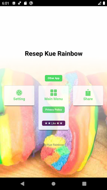Resep Kue Pelangi Lezat - 10.0 - (Android)