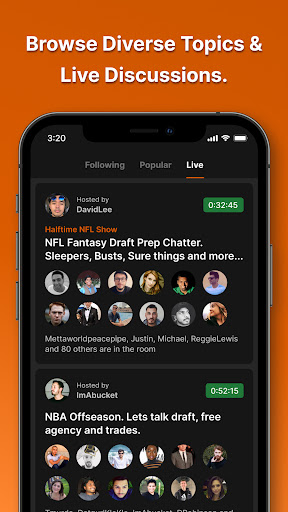 Halftime: Sports Chat, News, S - Apps On Google Play