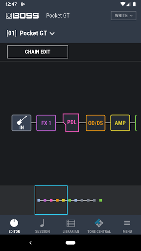Screenshot of BTS for Pocket GT