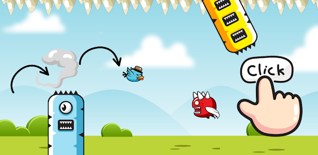 Flappy Birdy- Flappy Fly Bird 4.6 APK screenshots 2