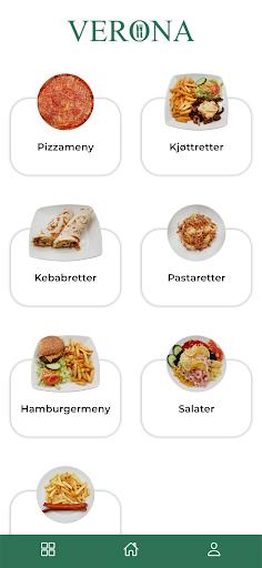 Android application Verona Restaurant screenshort