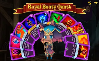 Game screenshot Royal Booty Quest: Card Roguel apk download