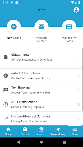 Tri-Cities Credit Union Screen 3