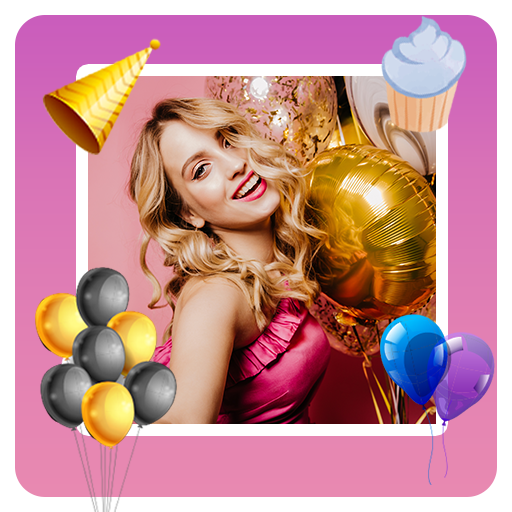 Birthday Photo Frame and Wishes