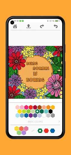 Adult Coloring Book Screen 2