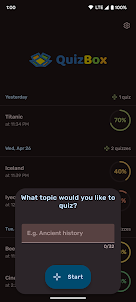 QuizBox - Quizzes by GPT AI