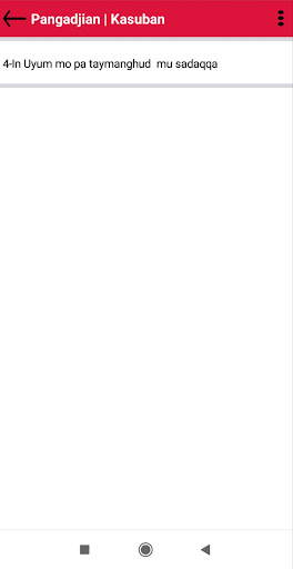 Android application Tausug Pangadjian screenshort