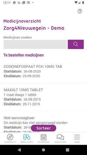 Zorg4Nieuwegein Screen 2