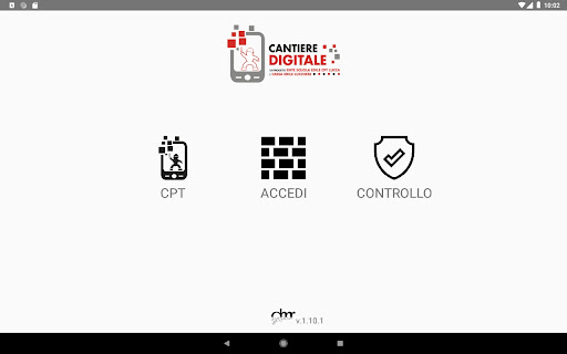 Android application Cantiere Digitale screenshort