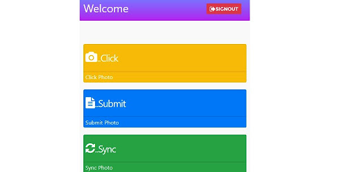 Android application Creda SSY7 screenshort