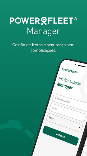 Visualização do aplicativo
