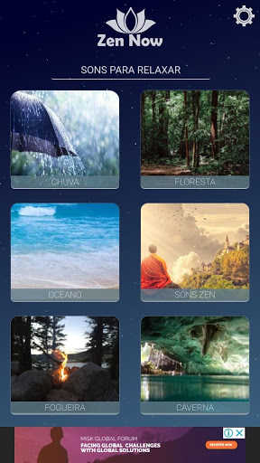 Android application Zen Now screenshort