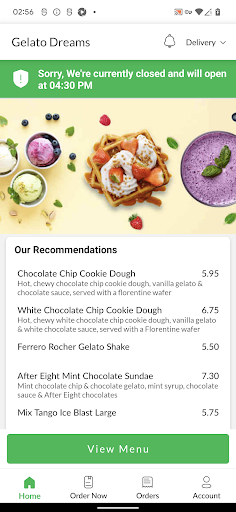 Gelato Dreams Screen 2