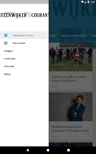 Steenwijker Courant digitale k Screen 2