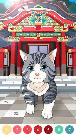 Game screenshot ColorPlanet: 数字で塗り絵 apk download
