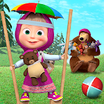 Cover Image of Download Masha and the Bear: Mini games  APK