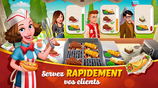 Code Triche Tasty Town 🍔🍟 Jeu de restaurant & cuisine 🍦🍰 APK MOD (Astuce) screenshots 2