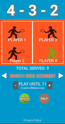 Pickleball Score Pro Screen 2
