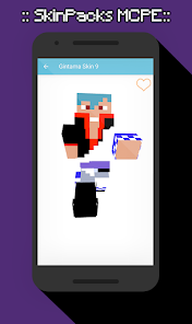 Imágen 11 Skinpacks Gintama for Minecraf android