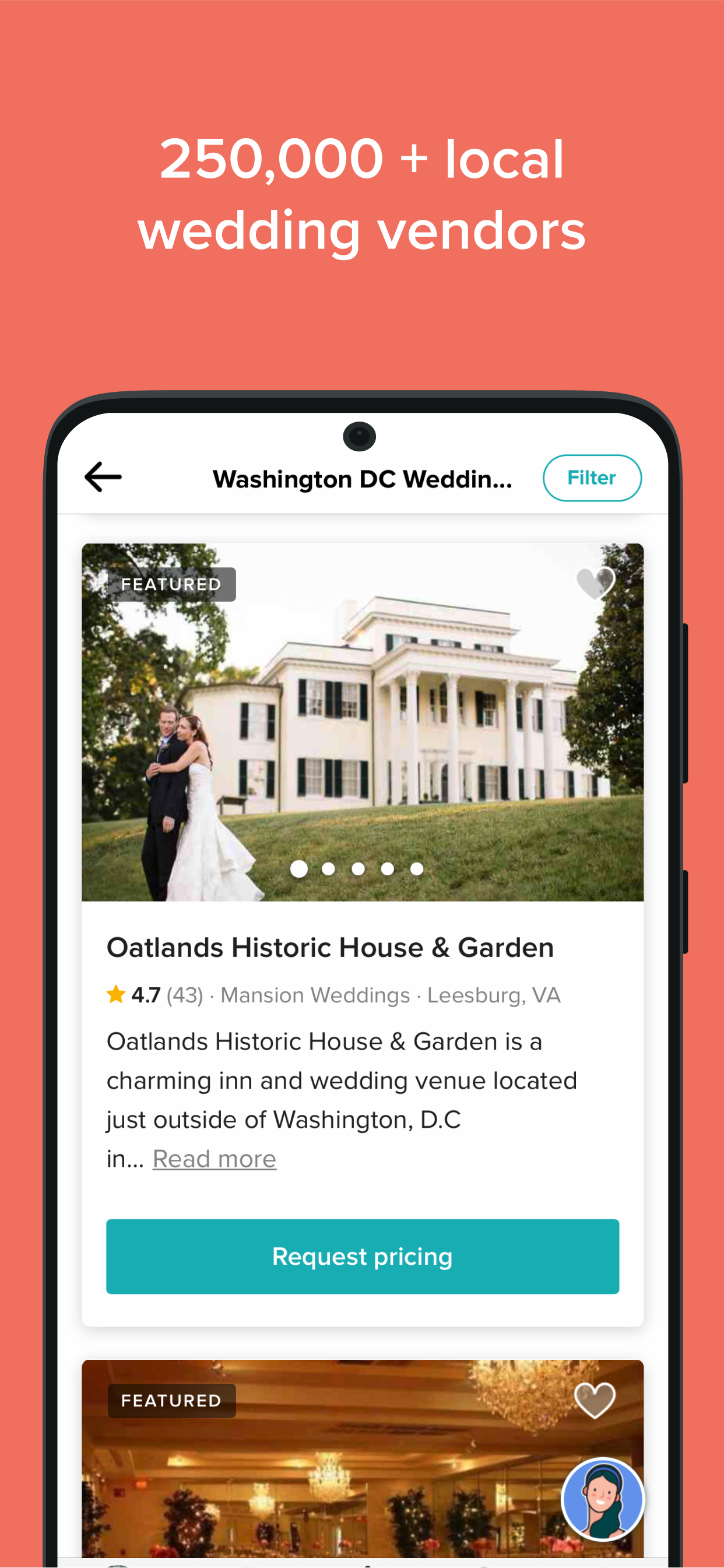 Android application Wedding Planner by WeddingWire screenshort