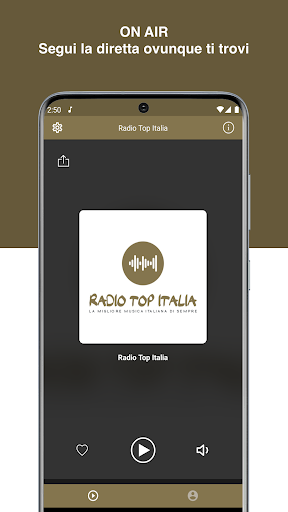 Radio Top Italia Screen 2