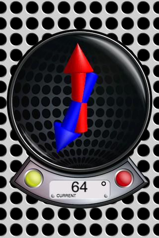 3D Compass and Magnetometer Screen 2
