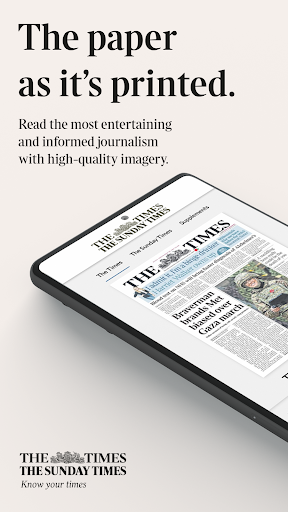 Android application The Times e-paper screenshort