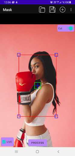 Android application Mask screenshort