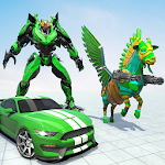 Cover Image of Download Flying Goat Robot Games : Robot Transforming Games 2.0 APK