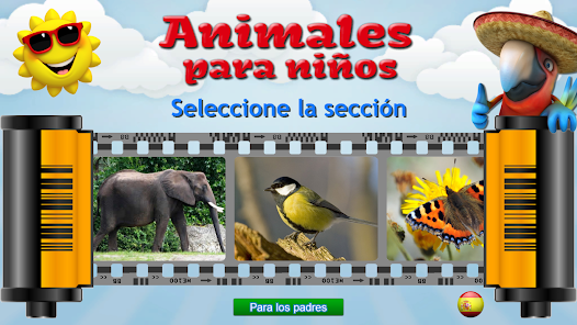 Screenshot 1 Animales para Niños (lleno) android