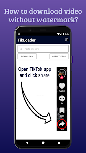 TikLoader без водяного знака