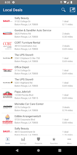 Android application Neighbors Plus screenshort