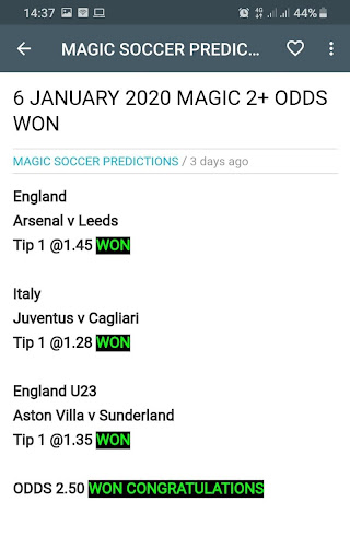 MAGIC SOCCER PREDICTI0NS