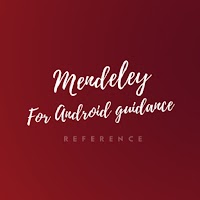 Mendeeley for Android Guidance