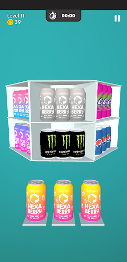 Android application Tidy Goods Match 3D Master screenshort